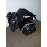Câmera Canon T3i + Lente 50mm + Lente 24mm  + Bolsa