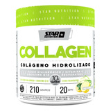 Colageno Hydrolizado X210 Gr. Suplemento- Star Nutrition Sabor Limón