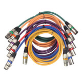 Cable De Alimentación, Luz Hembra, Par Micrófono, Conector M