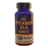 Vitamina D3 Por 100 Softgels - Unidad a $380
