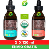 Stevia Orgánica Y Fruto Del Monje Orgánico (monk Fruit)