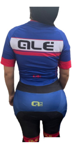 Uniforme Ciclismo Ale Dama Manga Corta Badana Lycra 