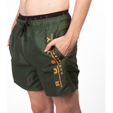 Short Rusty Tenko Bs Verde Hombre