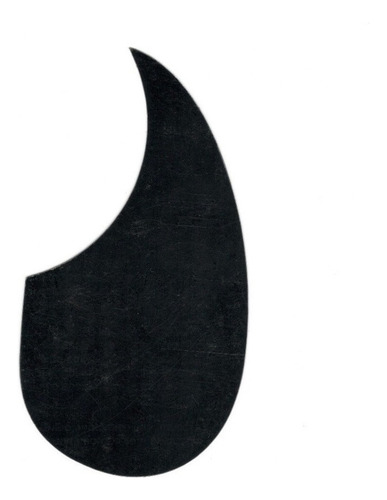 Mica P/ Guitarra Clasica Tipo Gota Negro Alice A025c Color Cafe Diseño Pickguard