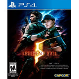 Resident Evil 5 Hd Ps4 - Juego Fisico - Envio Rapido