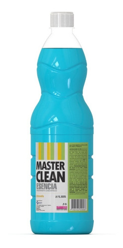 Esencia Desod Concentrado Citronella - Master Clean X 1lts 