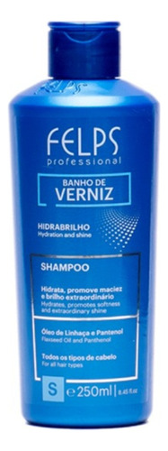 Shampoo Brilho Intenso Banho De Verniz Felps Prof 250ml
