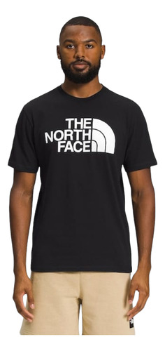 Playera The North Face Hombre Negra Clasica Half Dome