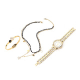 Conjunto De Joyas Para Mujer, Reloj, Pulsera Y Collar Para E