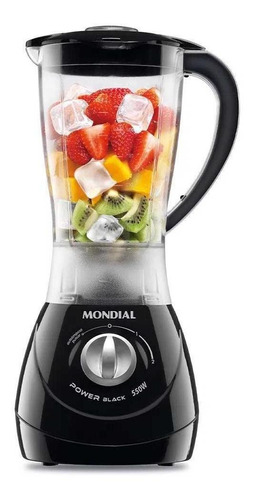 Liquidificador Mondial Power Black 550w L-28 - 220v