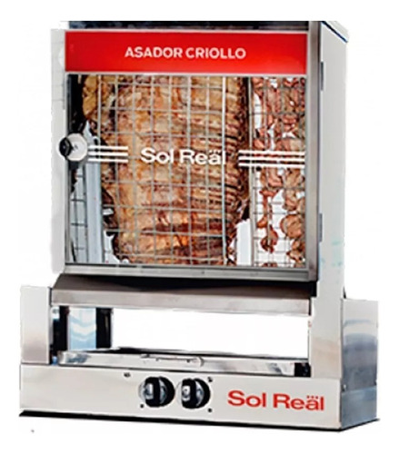 Asador Criollo Mini Acm Sol Real - Acero Inoxidable 