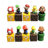 Set De 5 Figuras De Super Mario Bros 