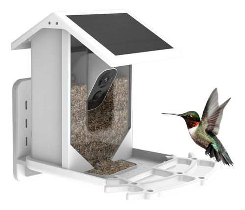 Cámara Inteligente Para Aves,alimentador De Aves Con Cámara