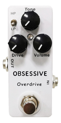 Pedal De Efectos De Guitarra Obsessive Compulsive Drive Over