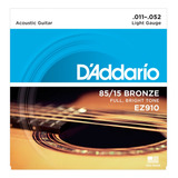 Encordado D'addario Ez910 Guitarra Electroacustica
