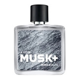 Musk Mineralis Avon Deo Colônia Masculino 75ml