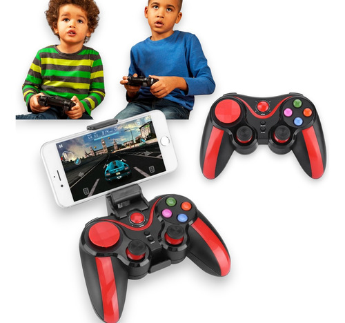 Controle Gamepad Joystick Bluetooth Celular Android Jogos 