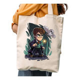 Tote Bag Harry Potter Bolso Estampado Comics Algodon Varios