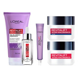 Combo Rutina Facial Completa Revitalif Loreal Antiarrugas