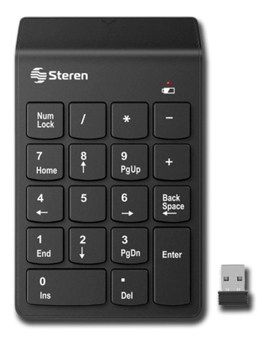 Teclado Steren Numerico Inalambr Com-633