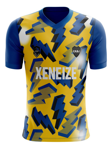 Camiseta Sublimada Boca Rayos Sub-3 Personalizada