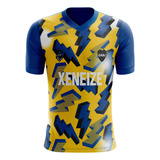 Camiseta Sublimada Boca Rayos Sub-3 Personalizada