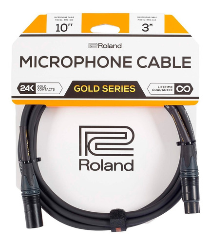Cable Roland Para Instrumento 3m Rmc-g10