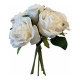 Bouquet Ramo De 7 Rosas Artificiales Calidad Premium