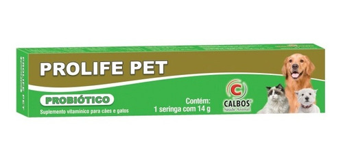 Suplem. Vitam. Prolife Pet - Calbos 14g