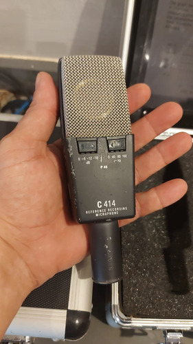 Microfone Akg C414 Condensador  