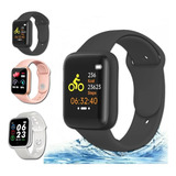 Reloj Inteligente Smartwatch Color Negro Compatible  iPhone