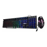 Kit Teclado Mouse Botões Usb K8 Led Gamer Usb Melhor Preço