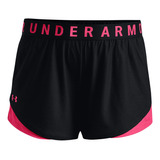 Short Ua Play Up 3.0 Para Mujer Negro Under Armour