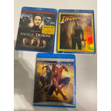 Lote Blu Ray Spiderman 3 / Indiana Jones 4 / Angels & Demons