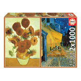 Puzzle 2 X 1000 Educa Van Gogh (2 Puzzles)