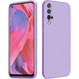 Funda Compatible Con Huawei Nova 5t De Silicona Líquida Verd