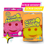 Pack Esponja Scrub Daddy + Scrub Mommy
