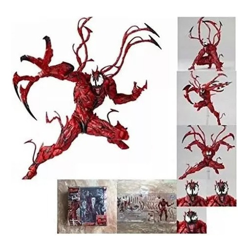 Carnage Coleccionable - Revoltech Maximum Spiderman Newr