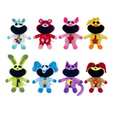 8 Piezas Muñeco De Peluche Animalito Sonriente 25cm