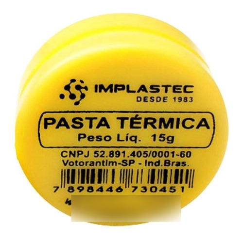 Pasta Térmica Implastec 15g 6155