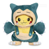 Peluche Pokemon Pikachu Cosplay Snorlax