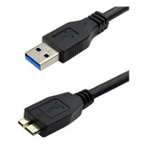 Cabo Usb De Dados Para Hd Externo 3.0 Usb/micro-usb - 1.8m