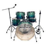 Bateria 5 Cuerpos Taurus Maple Mfp610 Blueburst + Soportes