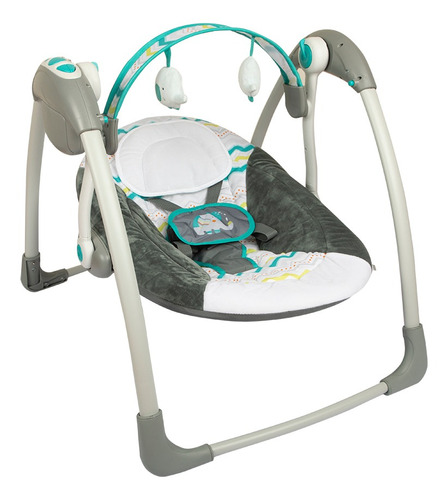 Infanti Swing Color Verde Silla Mecedora Para Bebé