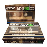 Cassette Tdk Virgen Ad-x90 Nuevos Sellados Precio X C/u