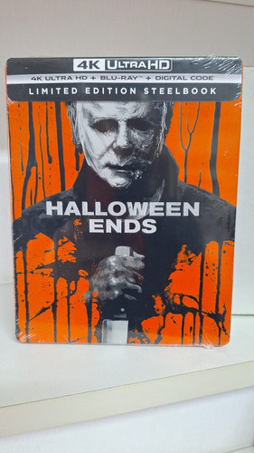 4k Ultra Hd + Blu-ray Halloween Ends  Steelbook La Noche Fin
