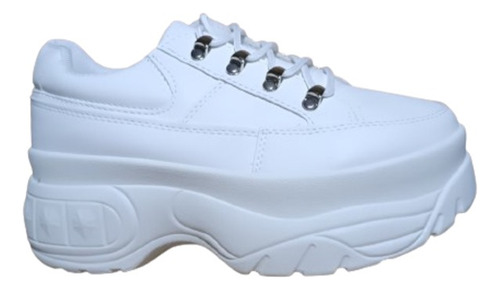 Zapatillas Mujer Con Plataforma Blancas