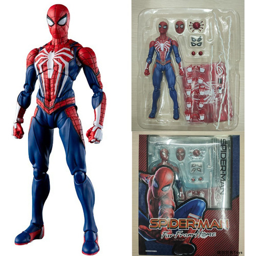 Avengers Spider-man Ps4 Far From Home Acción Figura Modelo 
