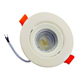 Foco Led Megabright Embutido Basculante 6.5watt Luz Fria