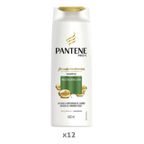 Pack 12 Shampoo Pantene Restauración 400ml
